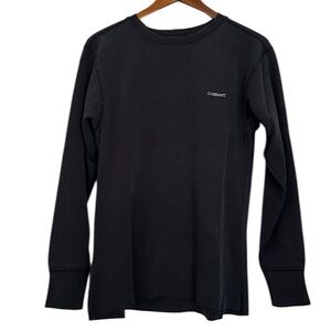 Carhartt Men’s Black Crewneck Long Sleeve Shirt Size L